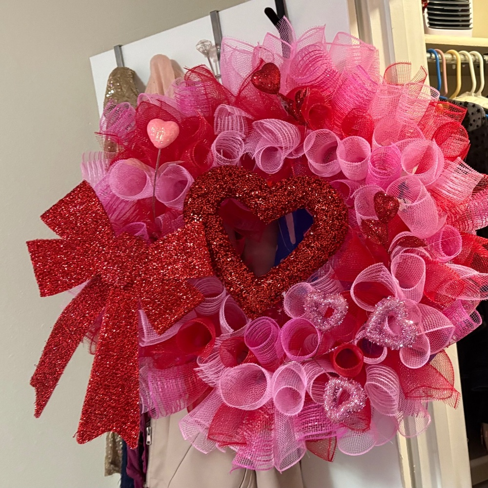 Valentines wreath